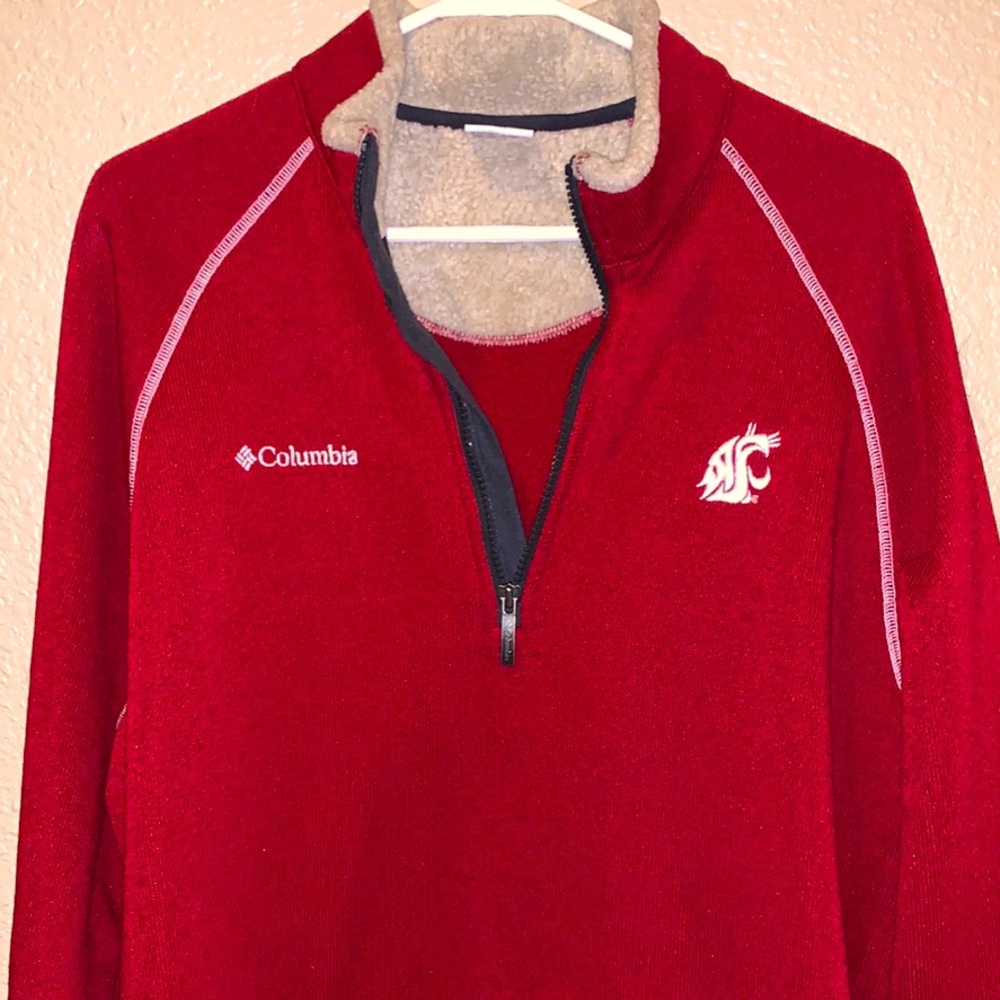 Columbia Fleece Washington State Pullover
